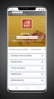 Maggio Pizzaria android App screenshot 2